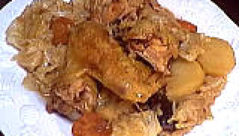 Poulet au chou