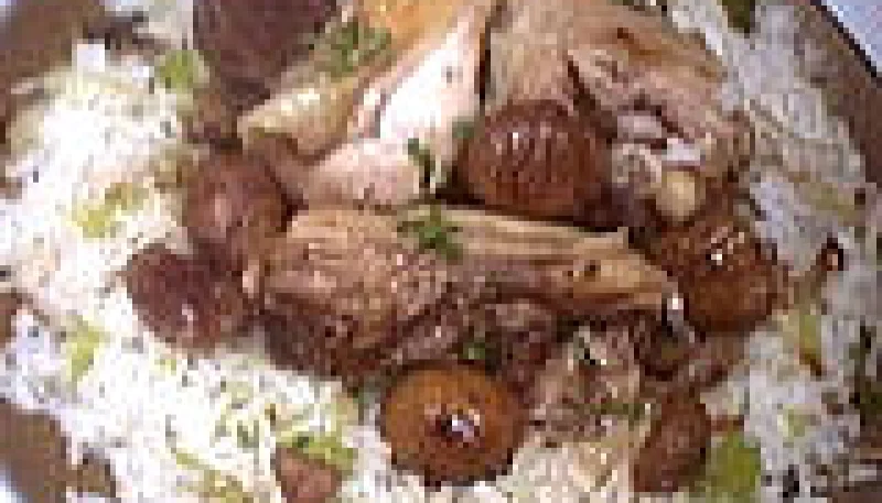 Poulet façon Marengo