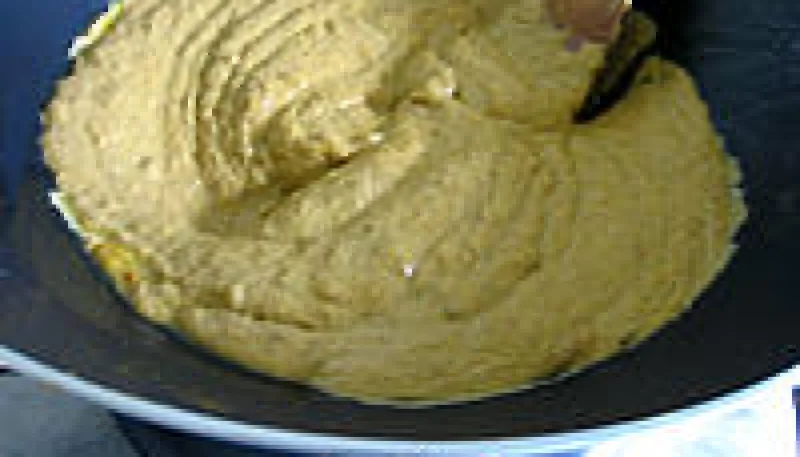 Purée de champignons aux patates douces