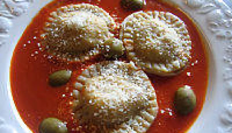 Ravioles farcies au Pouligny saint-Pierre