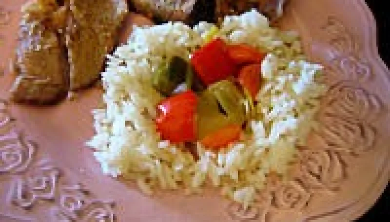 Riz au poivron