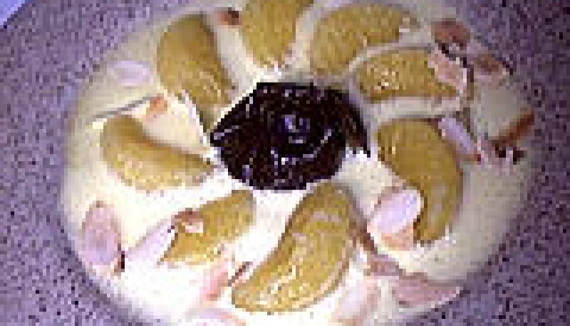 Sabayon mandarines au floc de Gascogne