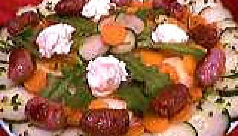 Salade aux pissenlits