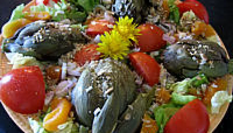 Salade d'artichauts en vinaigrette