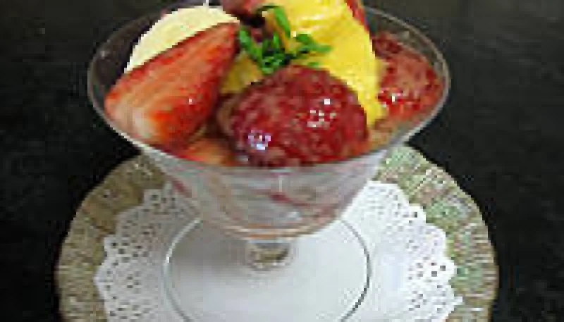 Salade de fraises aux épices