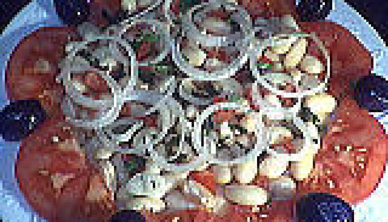 Salade de haricots blancs