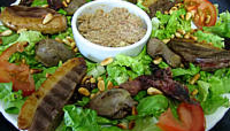 Salade Landaise aux rillettes