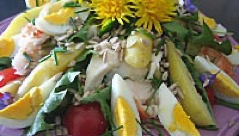 Salade de langoustes aux pommes de terre
