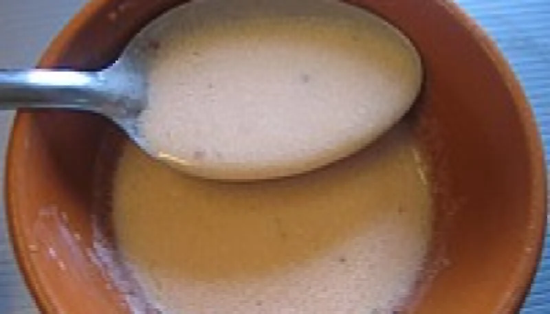 Sauce vinaigrette à la crème