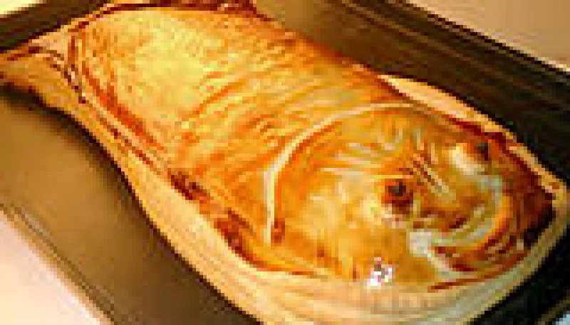 Saumon en croûte à la julienne de légumes