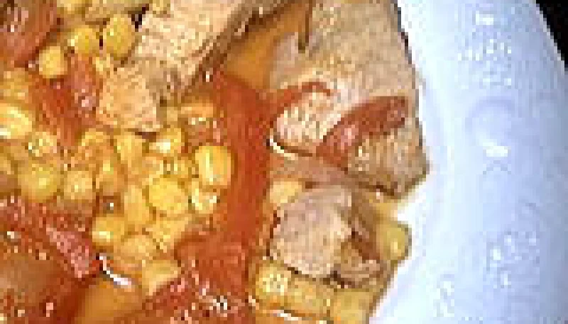 Sauté de dinde au maïs