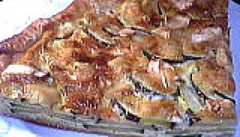 Tarte à la courgette et au chèvre
