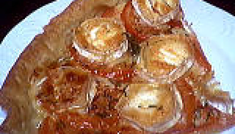 Tarte à la tomate et au chèvre
