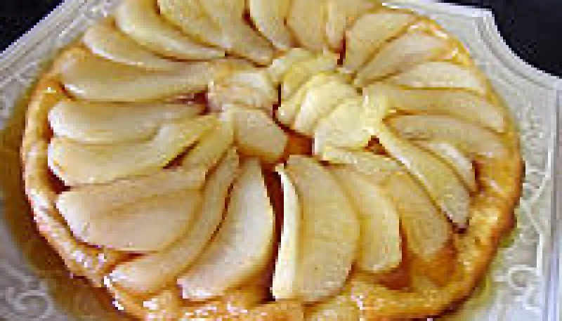 Tatin de poires au gingembre