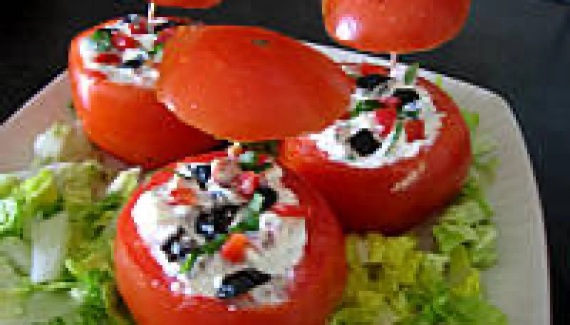Tomates farcies aux fromages