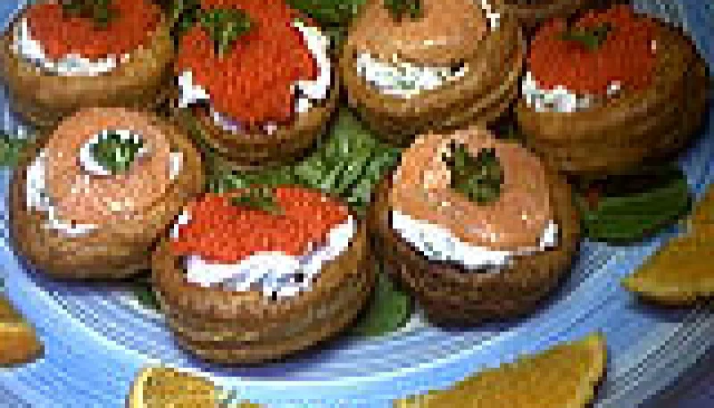 Vol au vent de saumon