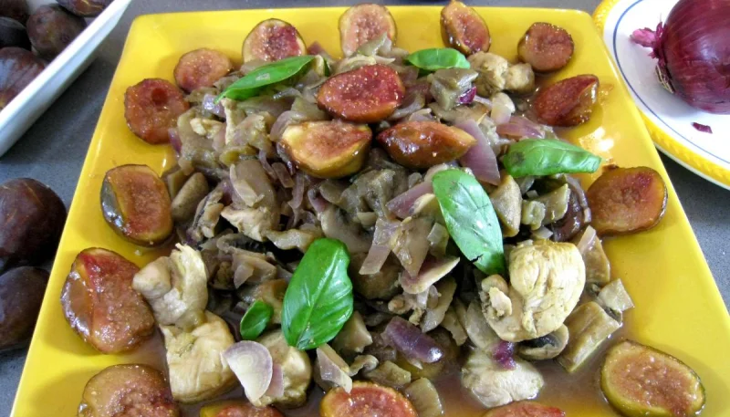 Curry de blancs de poulet