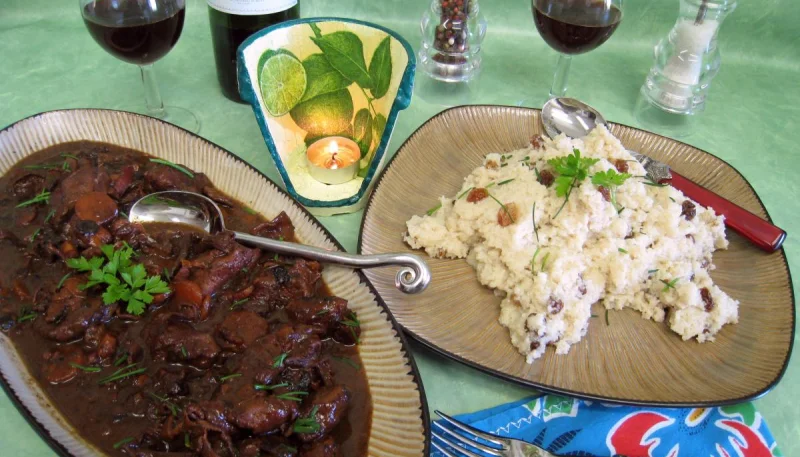 Civet de cerf et sa floraline