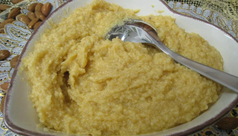 Crème d'amandes