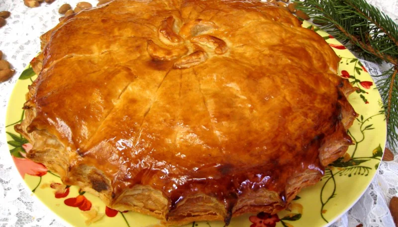 Pithiviers aux pommes revisité
