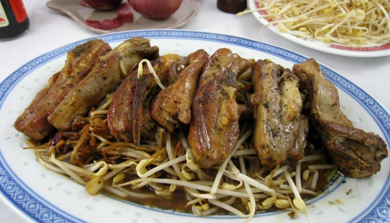 Agneau aux oignons aux saveurs chinoises