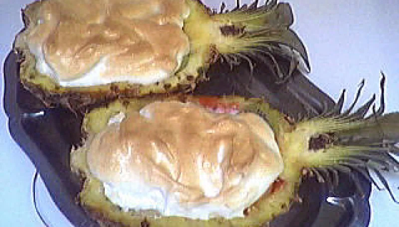 Ananas meringué