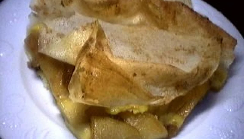 Galette des rois aux pommes et brick