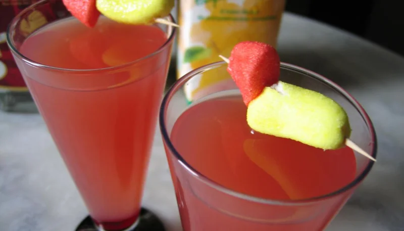 Cocktail de liqueur de litchis