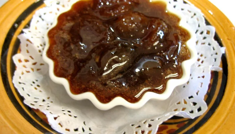 Confiture de mirabelles au Martini