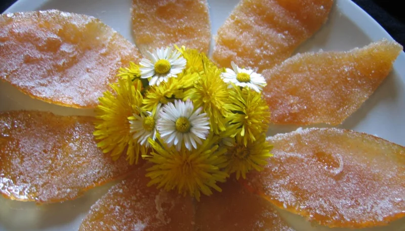 Ecorces de pomélos ou pamplemousses confits