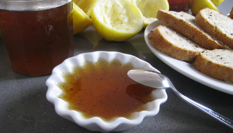 Gelée de citrons à la vanille