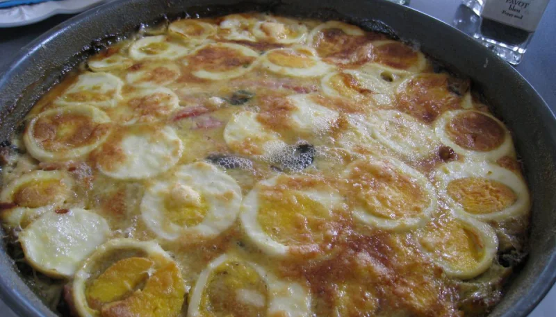 Gratin de Pâques aux oeufs