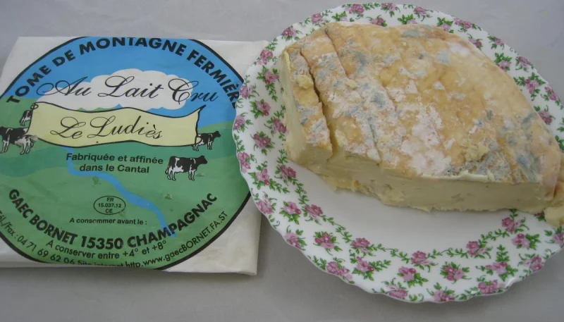 Tome de montagne fermière