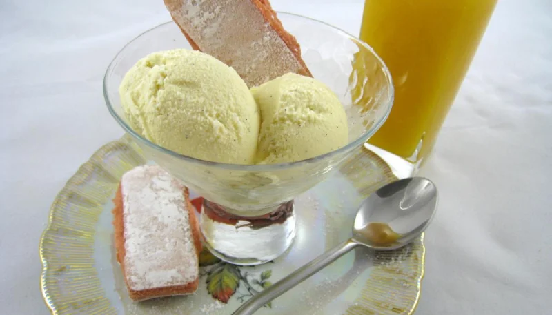 Glace à la vanille pour diabétiques