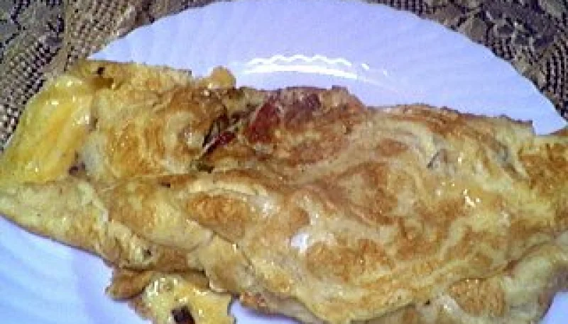 Omelette aux ognasses à la landaise