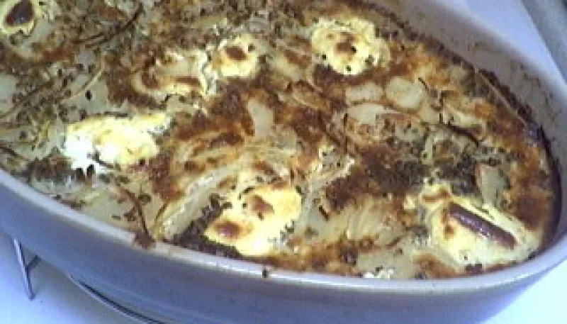 Pommes de terre en gratin façon