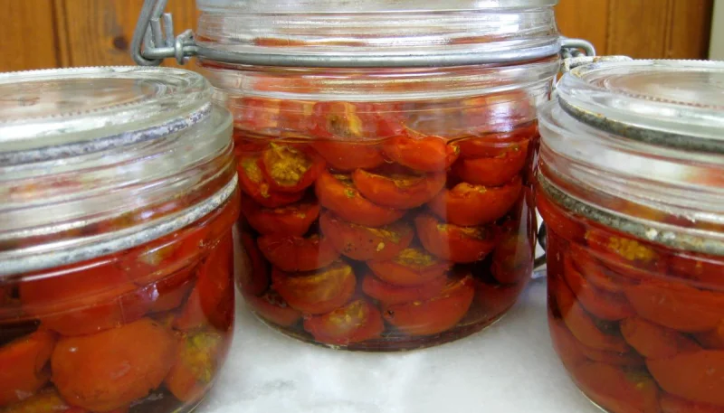 Tomates-cerise confites
