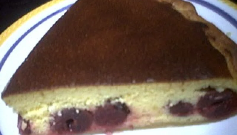 Clafoutis aux cerises au sirop