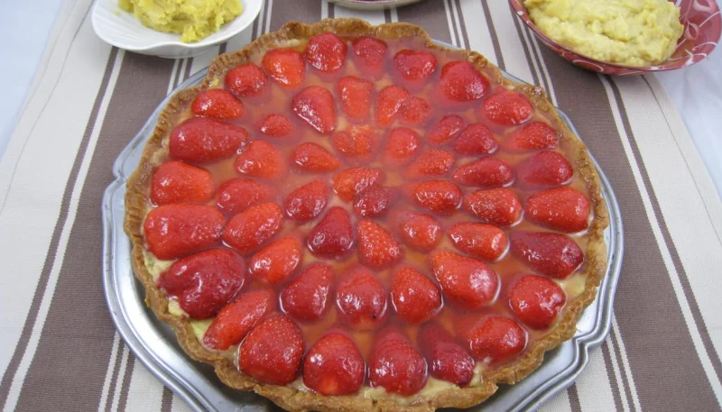 Tarte aux fraises