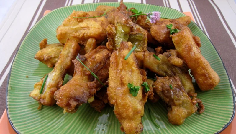 Beignets de poireaux