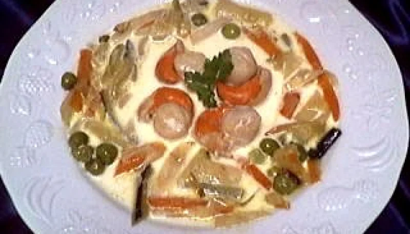 Blanquette de coquilles Saint-Jacques