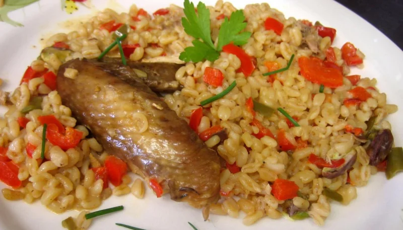 Blé à la pintade