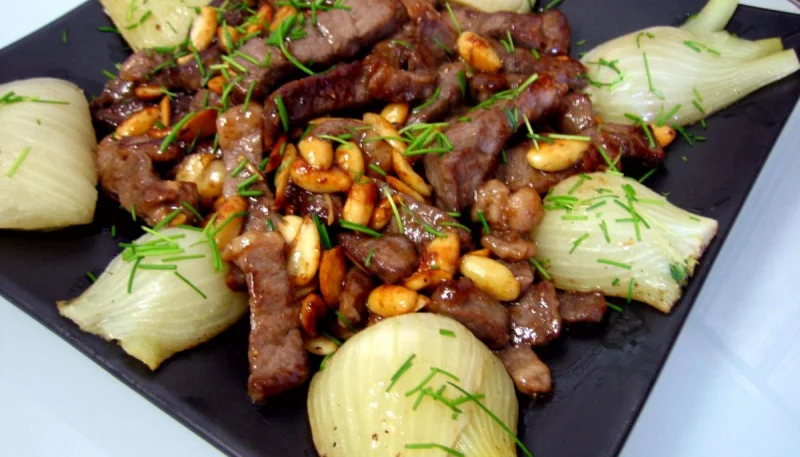 Boeuf aux amandes façon Orientale
