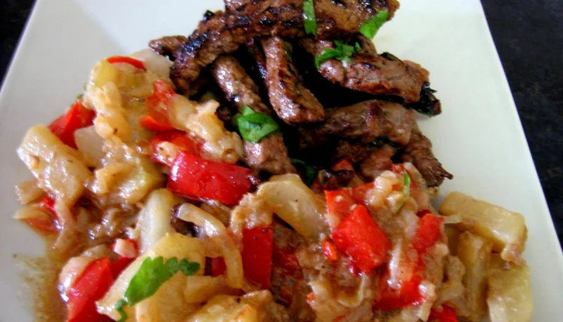 Boeuf aux chayottes