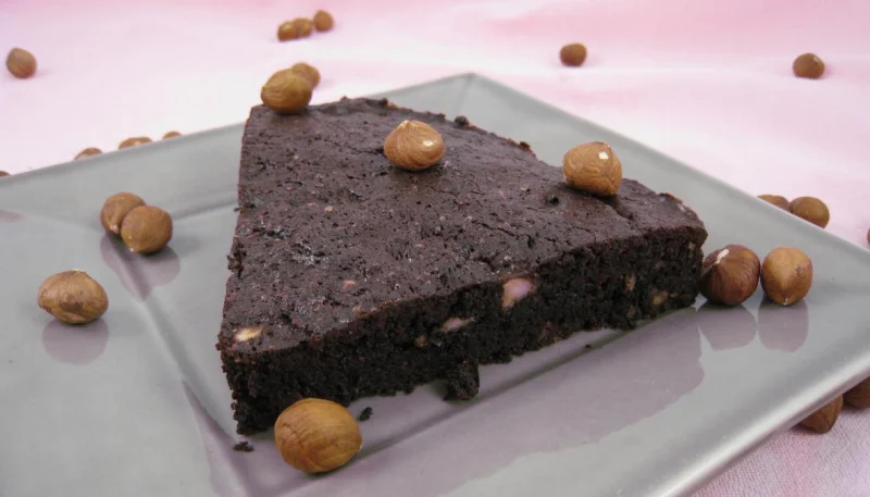 Gâteau basque au chocolat (Oihana beltza)