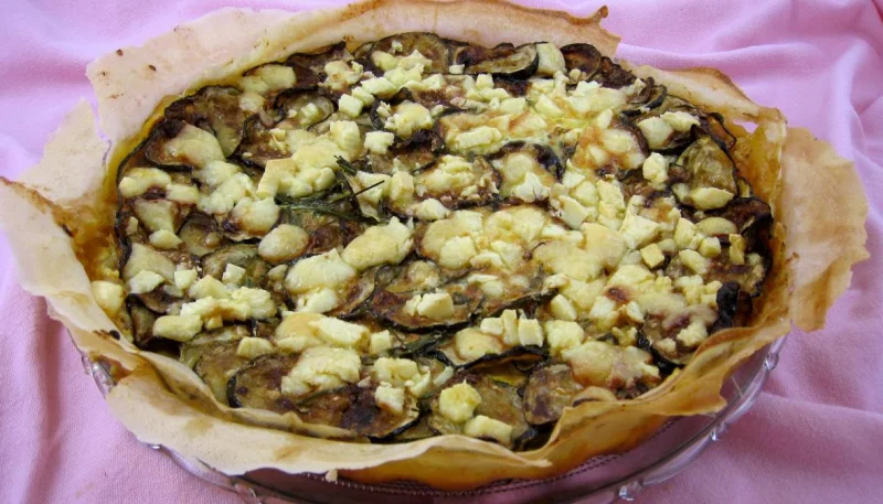 Brick aux courgettes et fenouil
