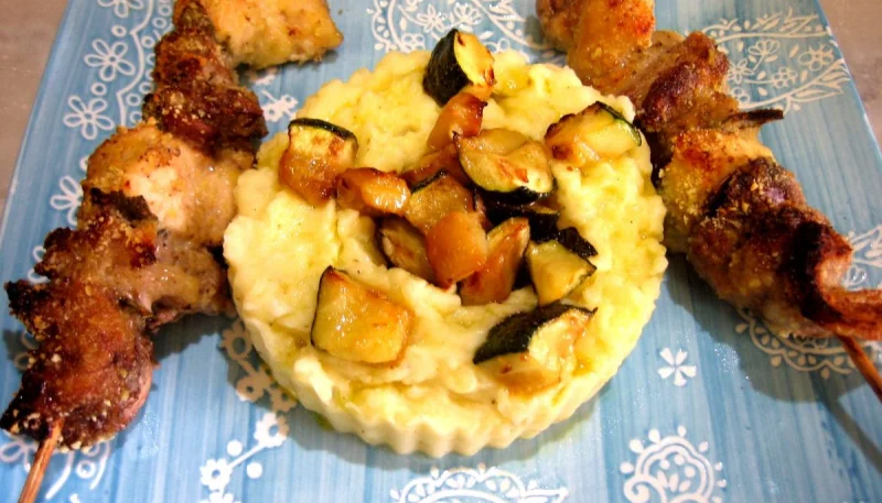 Brochettes de foie de veau aromatiques