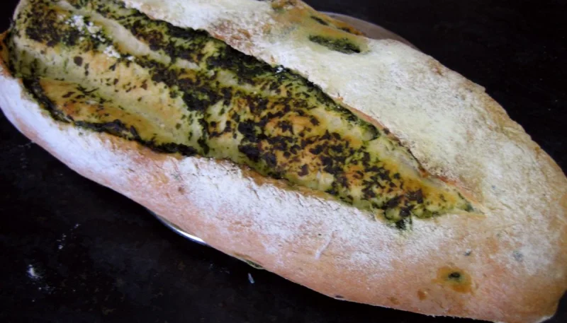 Pain aux épinards