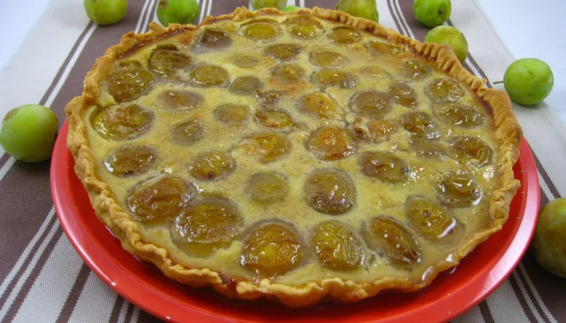 Tarte aux mirabelles