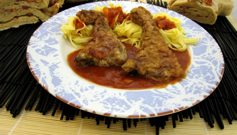 Côtes d'agneau panées
